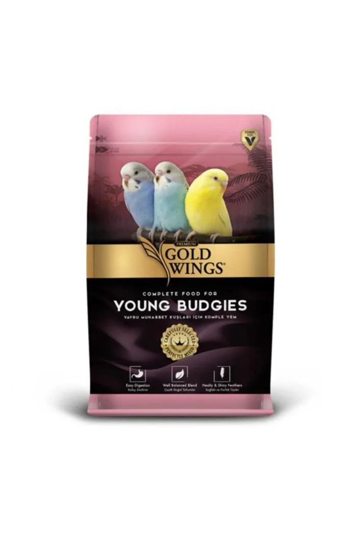 Gold Wings Premium Yavru Muhabbet Kuşu Yemi 1kg - Görsel 1
