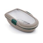 Stefanplast Furba Chic Elekli Açık Kedi Tuvaleti Bej 59x39x22