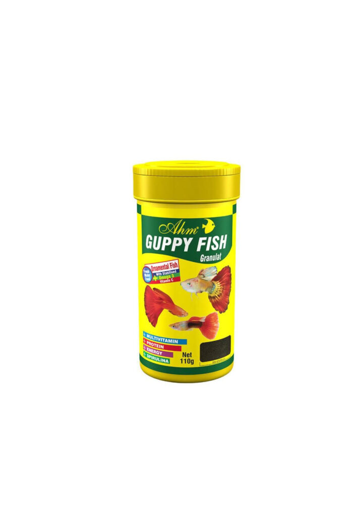 AHM Guppy Lepistes Granül Food 100 Ml. - Görsel 1