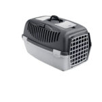 Stefanplast Gulliver 2 Kedi ve Köpek Taşıma Kafesi 55x36x35 cm Gri