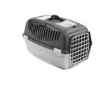 Stefanplast Gulliver 3 Kedi ve Köpek Taşıma Kafesi 61x40x38cm Gri